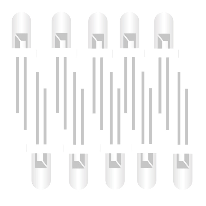 5mm White Green LED(Pack of 10)
