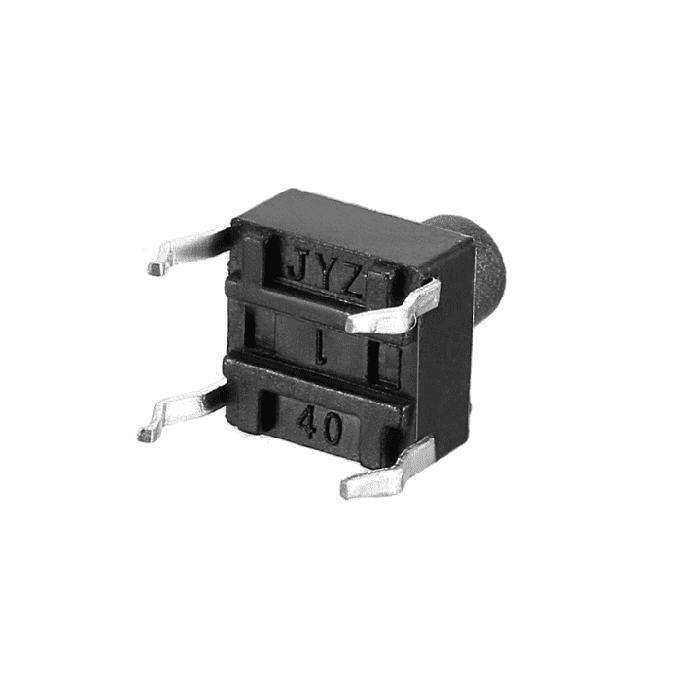 4-Pins DIP Momentary Square Tactile Push Button Switch 10 Pieces - 6x6x8mm
