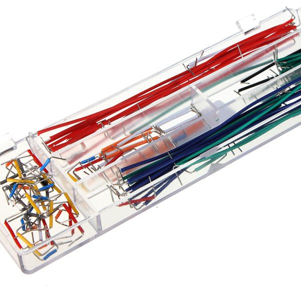 Solderless Breadboard Jumper Wire Connectors (140pcs)