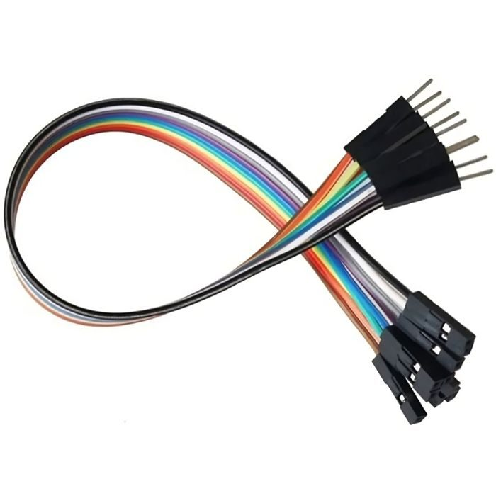 Male to Female Jumper Wires (20cm) (20pcs)