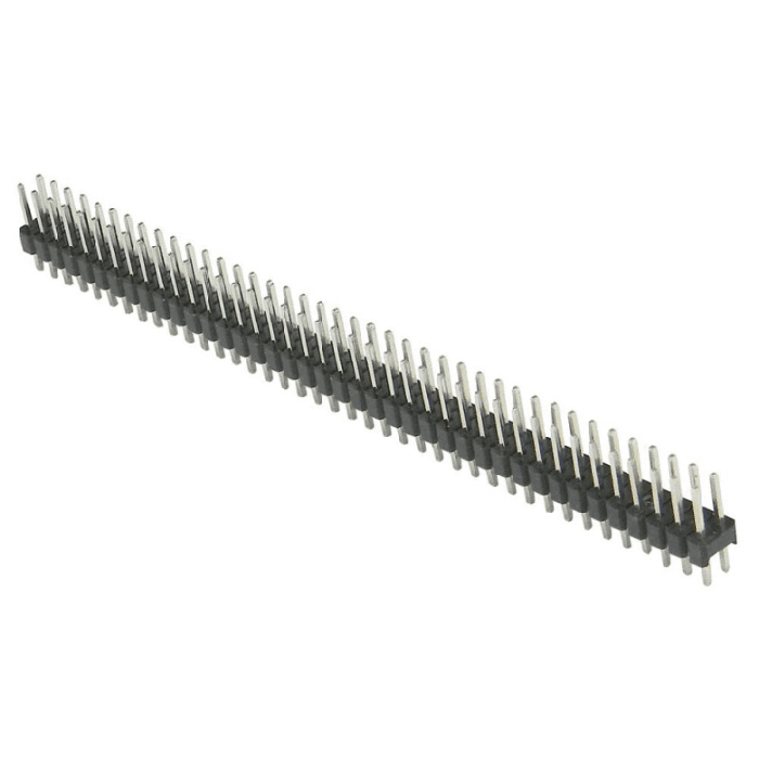 40x2 Pin 2.54mm Pitch Male Berg Strip