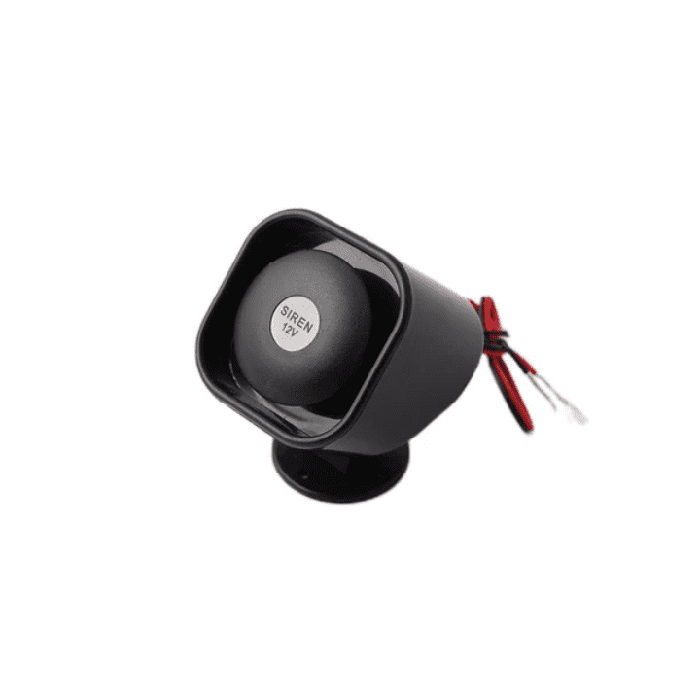 SQR117 - 12V DC Square Siren