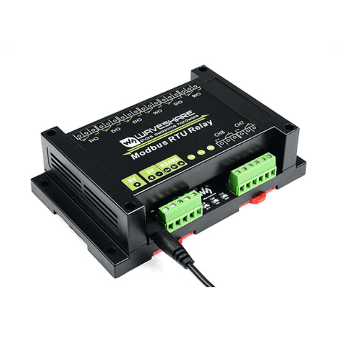 Waveshare Modbus RTU 8-channel Relay Module RS485