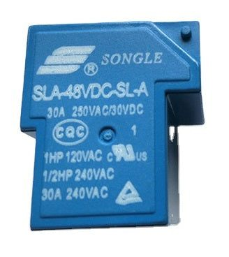5 Pin 48V DC Coil Voltage Electromagnetic Power Relay