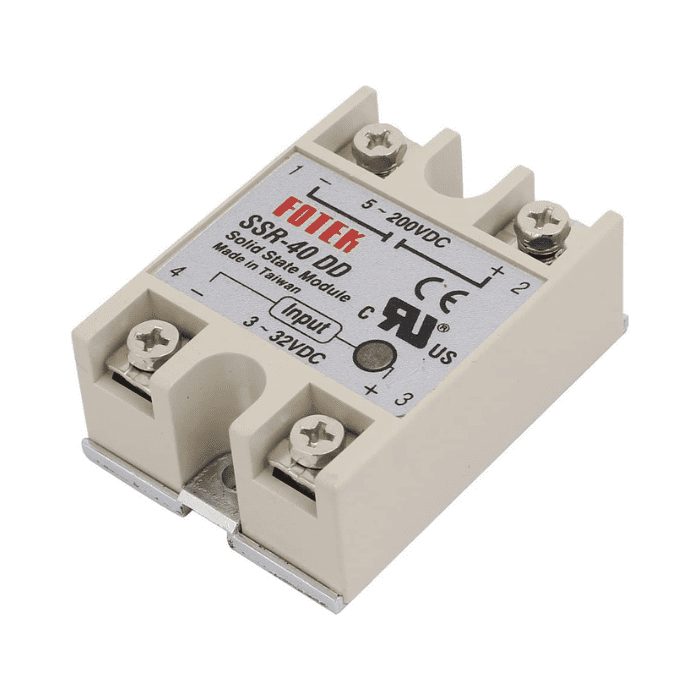 SSR-40DD DC 3-32V Input to DC 5-200V Solid state relay
