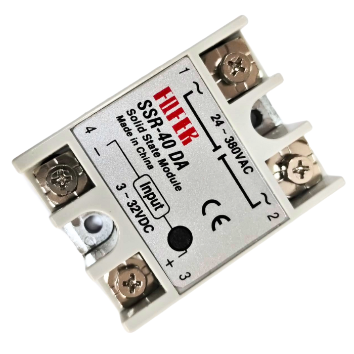 Fofek SSR-40DA Input 3-32VDC Output 24-380VAC Solid State Relay