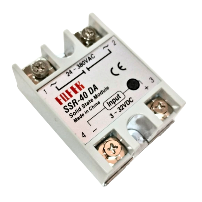 Fofek SSR-40DA Input 3-32VDC Output 24-380VAC Solid State Relay