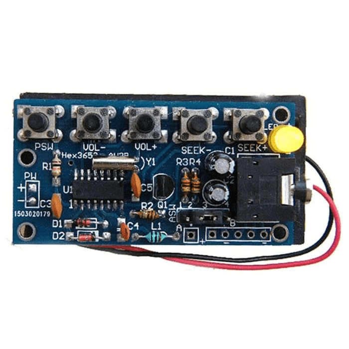76MHz-108MHz Wireless Stereo FM Radio Kit