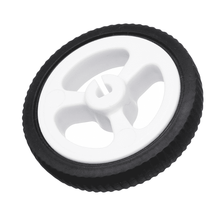 32mm Mini Car N20 Motor Rubber Small Wheel