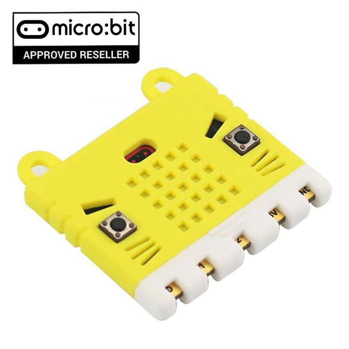 BBC Micro:Bit Silicone Soft Cover Protective Case (Yellow) for Micro:Bit V1 & V2