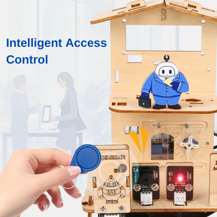 3-In-1 ACEBOTT ESP32 STEM School Smart Home Education Kit - Level 1 QE023