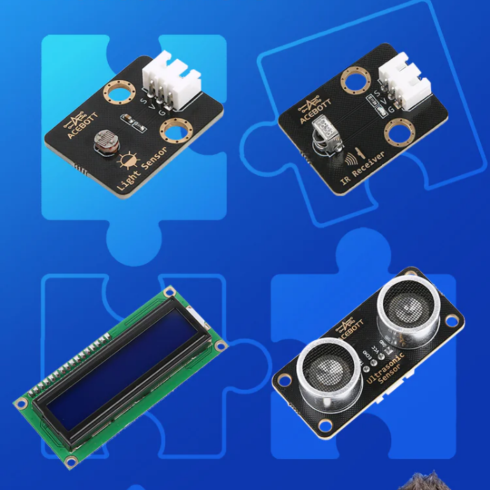 3-In-1 ACEBOTT ESP32 STEM School Smart Home Education Kit - Level 1 QE023
