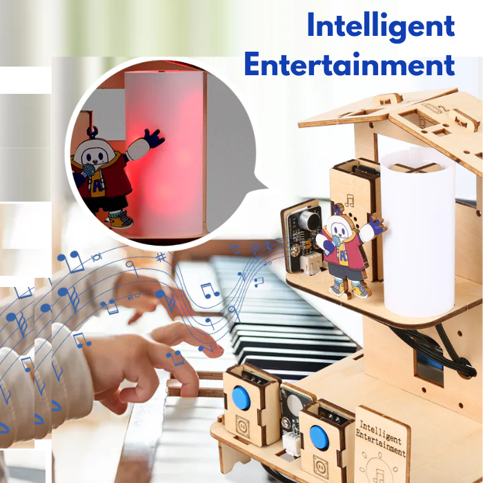 3-In-1 ACEBOTT ESP32 STEM School Smart Home Education Kit - Level 1 QE023
