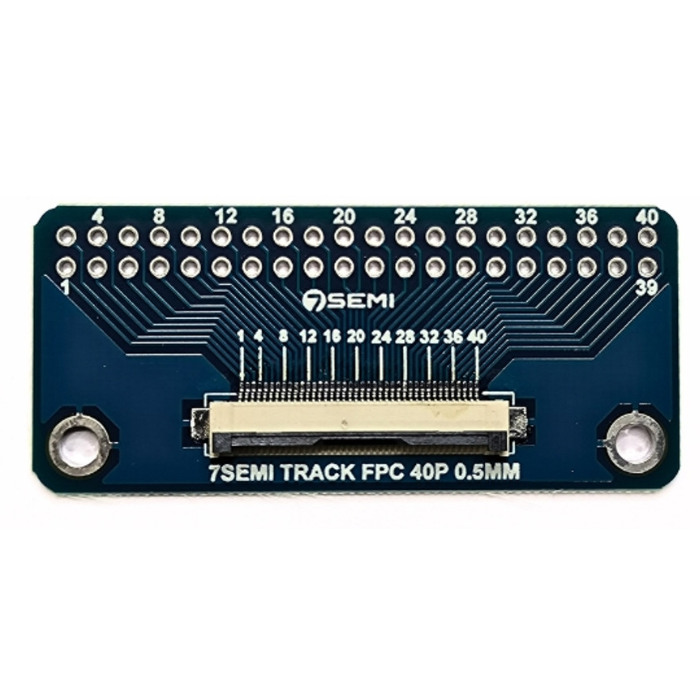 0.5mm FFC FPC Connector Breakout Board (40 Pin) -7Semi