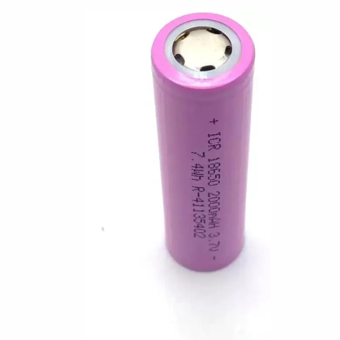 3.7v 2000mah 18650 Li-Ion Battery