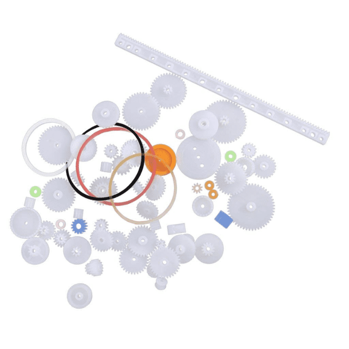 75 pcs-lot different type mini gear Plastic Gear Set