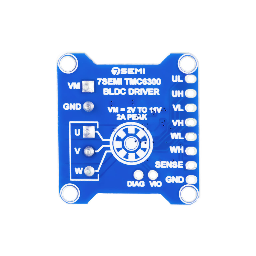 7Semi 3Phase TMC6300 BLDC PMSM Brushless Motor Driver Breakout