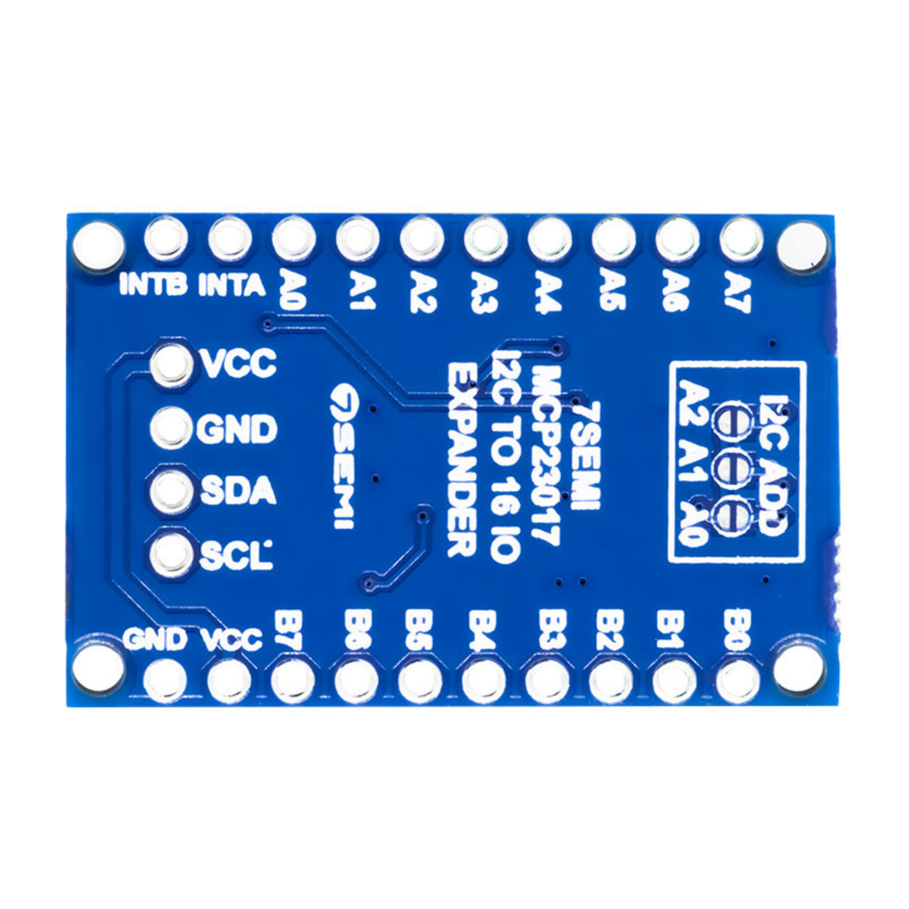 7Semi MCP23017 I2C to 16 IO Expander Breakout Board