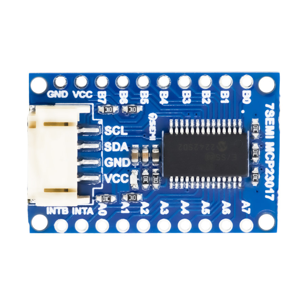 7Semi MCP23017 I2C to 16 IO Expander Breakout Board