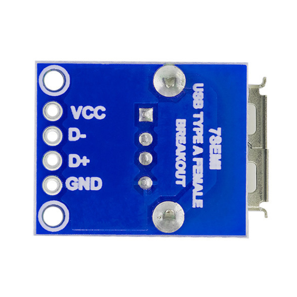 7Semi USB Type-A Female Connector Breakout Board