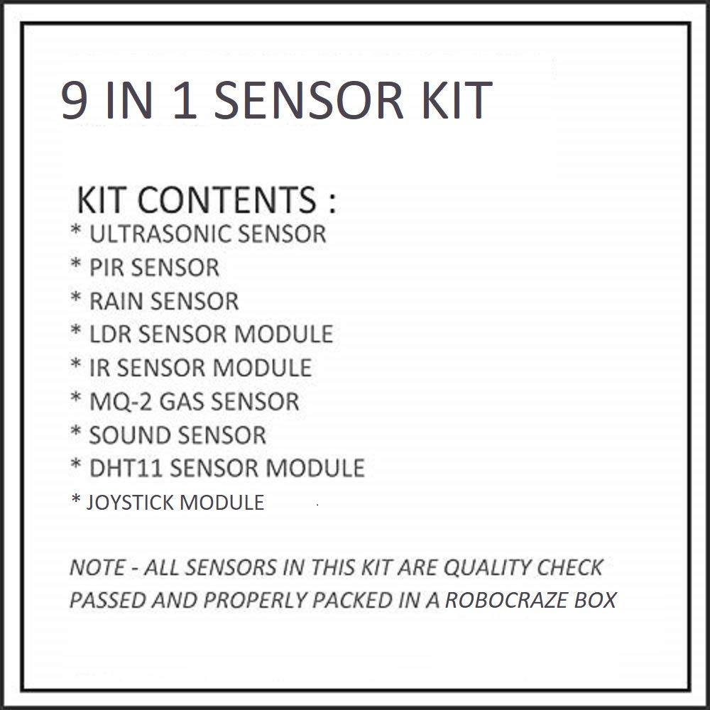 9 in 1 Sensor Kit for Arduino
