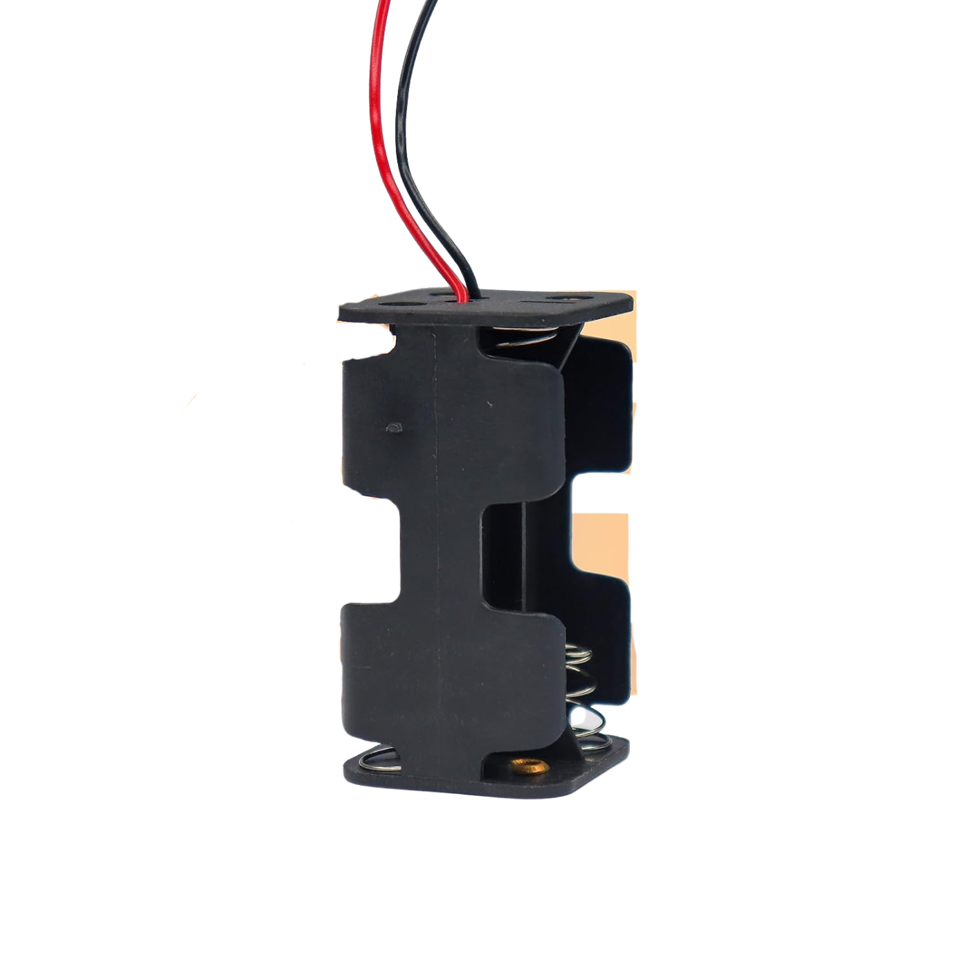 AA 4-Cell Battery Holder – Hard Plastic 6V Battery Case with Wire Leads