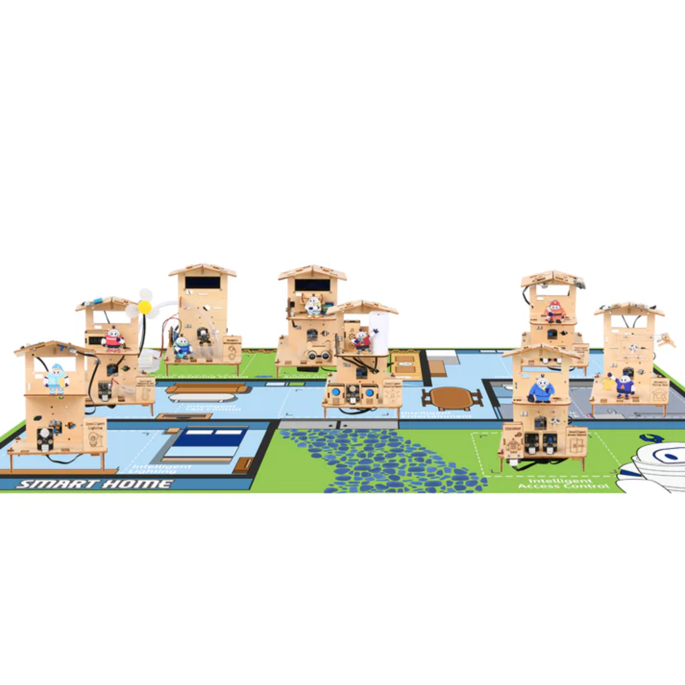 ACEBOTT QE035 IOT Smart Home Display Kit for STEM Education - Year 1