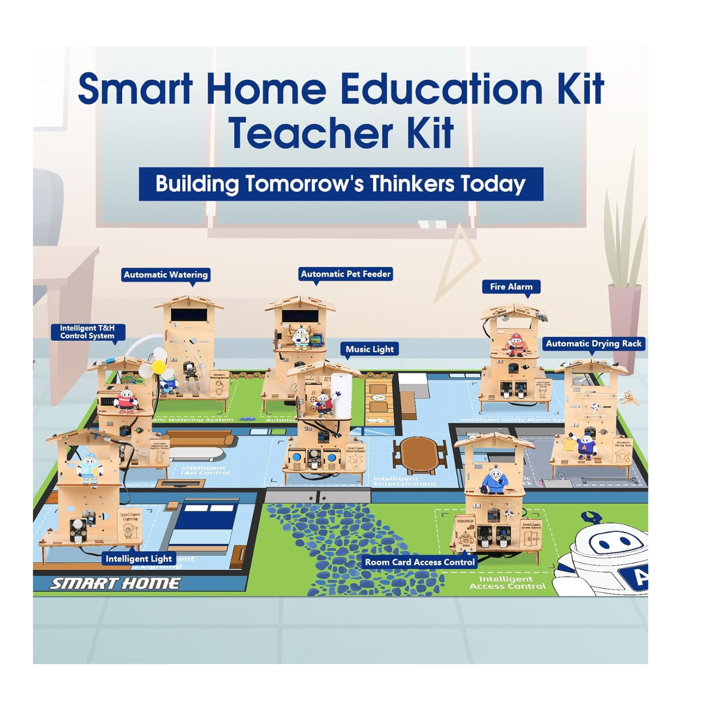 ACEBOTT QE035 IOT Smart Home Display Kit for STEM Education - Year 1