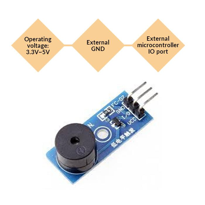 Active Buzzer Module 3.3V-5V
