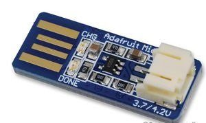 Adafruit USB Li-Ion LiPo Battery Charger