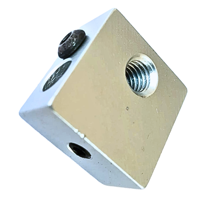 Aluminium Hot End Heating Block MK8 For 3D Printers