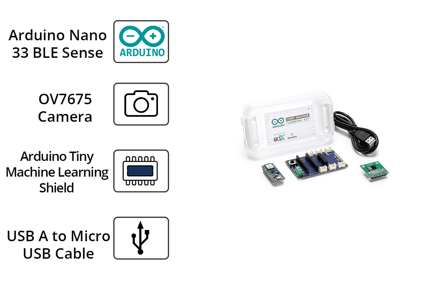 Arduino Tiny Machine Learning Kit