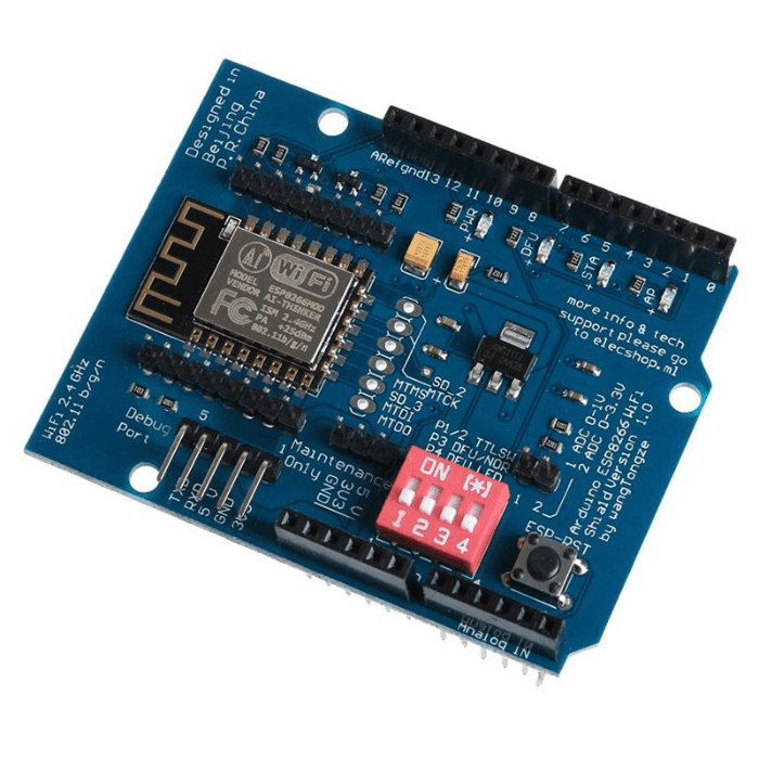 Arduino UNO ESP8266 Serial wifi Expansion Board Module