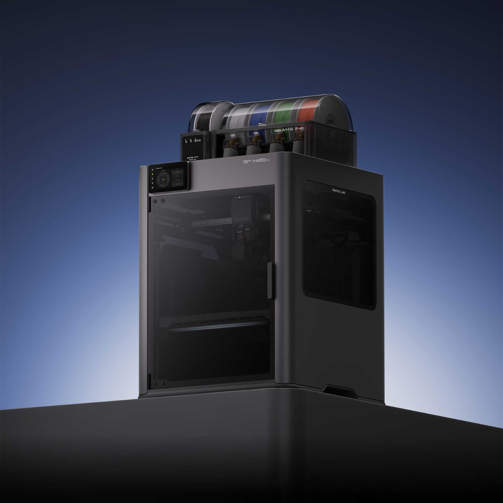 Bambu Lab H2D Pro EU 3D Printer with AMS 2 Pro and AMS HT