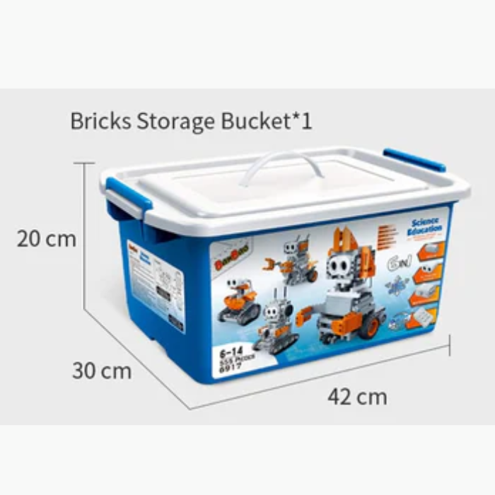 BanBao 6 in 1 Ultrasonic Wave Obstacle Avoidance Building Blocks - Stem Robotics kits for Kids