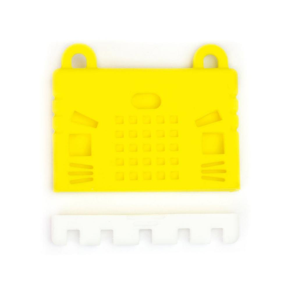 BBC Micro:Bit Silicone Soft Cover Protective Case (Yellow) for Micro:Bit V1 & V2