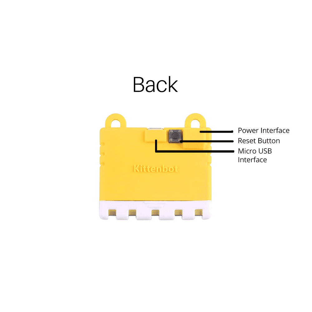 BBC Micro:Bit Silicone Soft Cover Protective Case (Yellow) for Micro:Bit V1 & V2