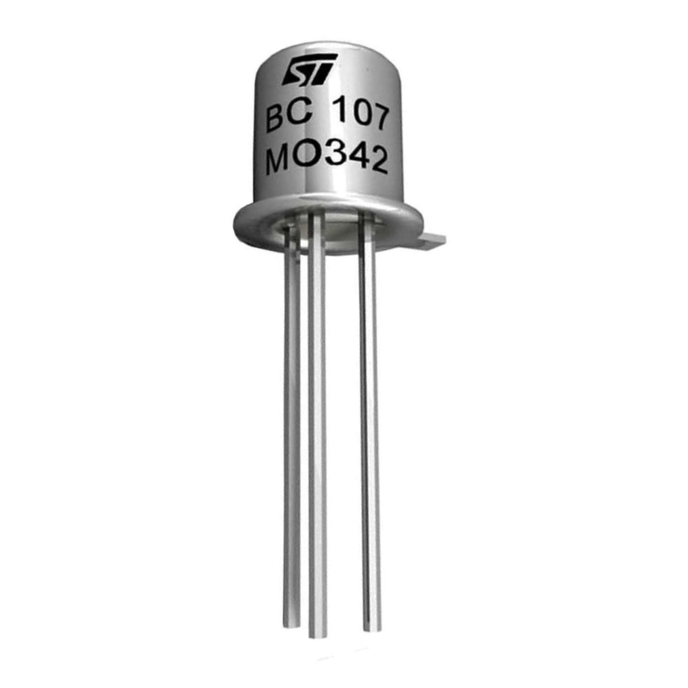 BC107 NPN General Purpose Transistor Metal can package