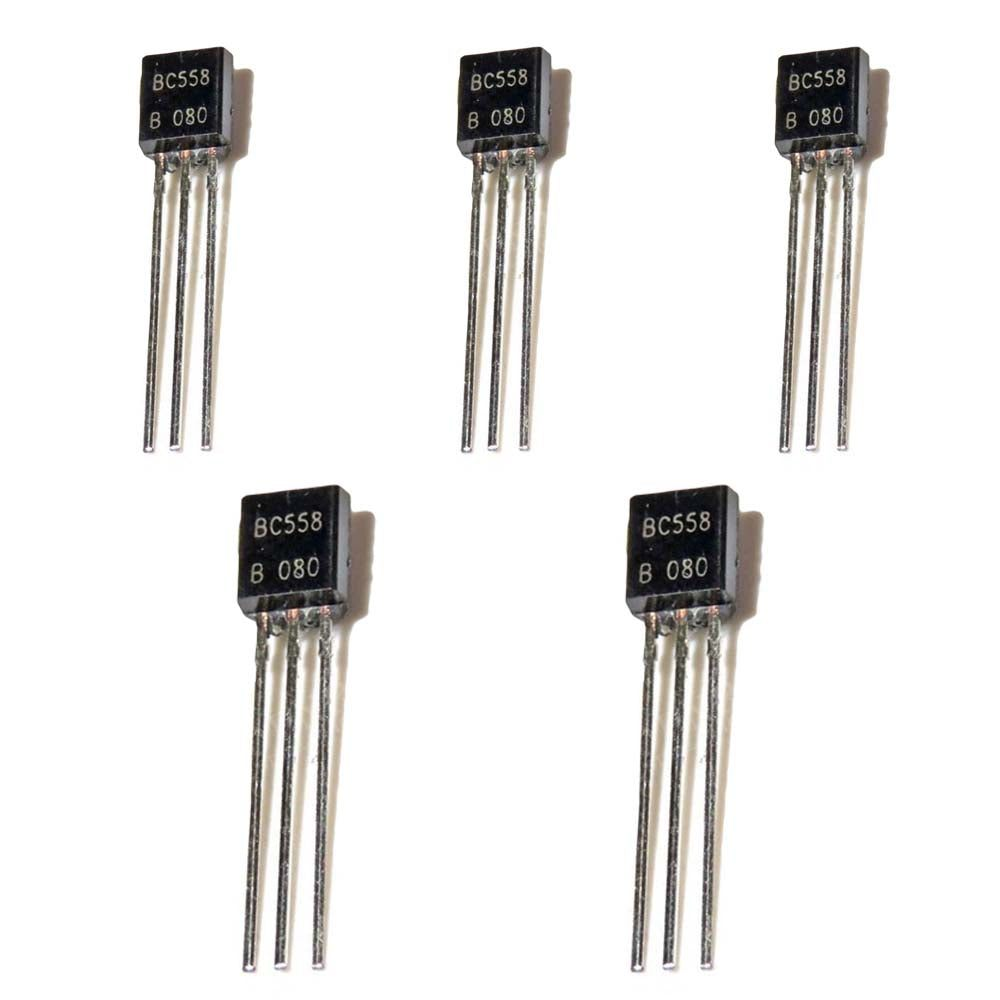 BC558 Transistor (Pack of 5)