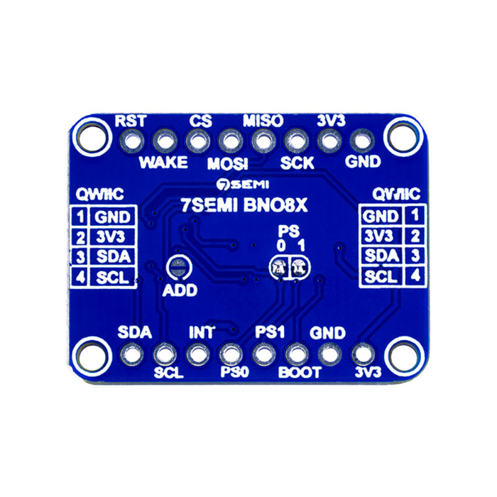 BNO085 9-DOF IMU Orientation Qwiic Fusion Breakout -7Semi