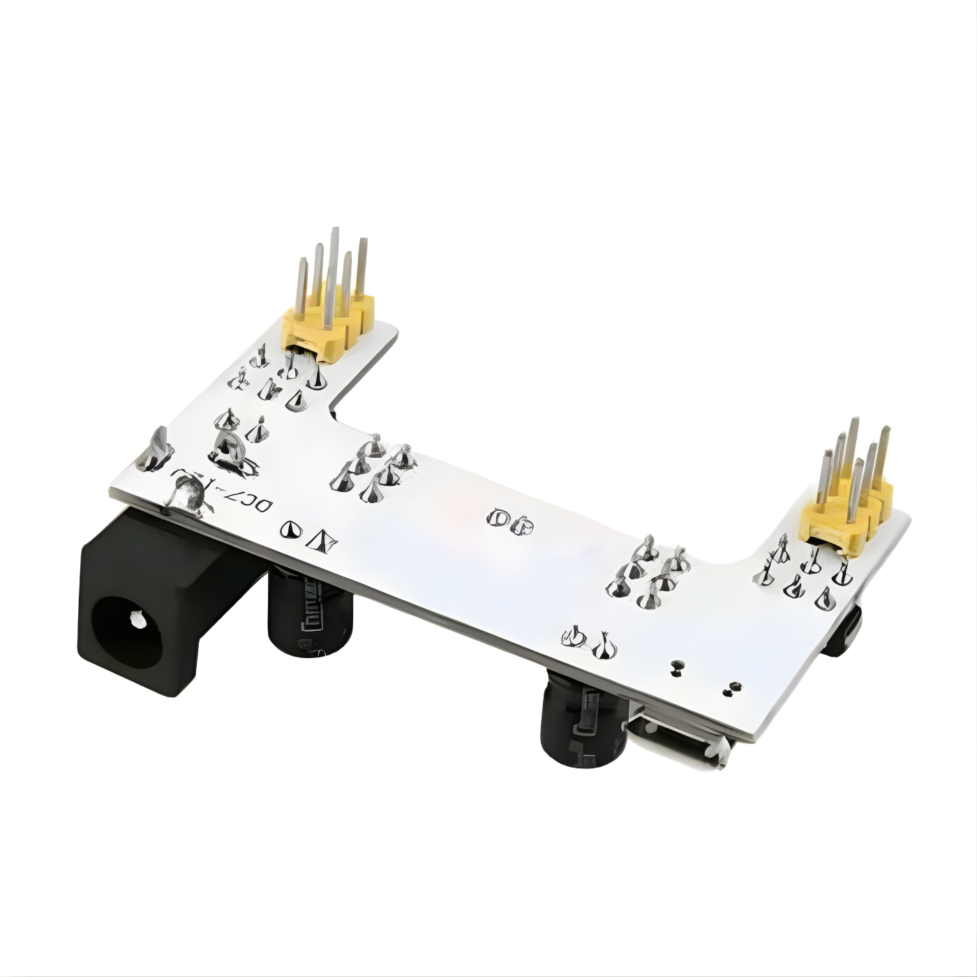 Breadboard Power Supply Module – Micro USB & DC 7–12V Dual Channel