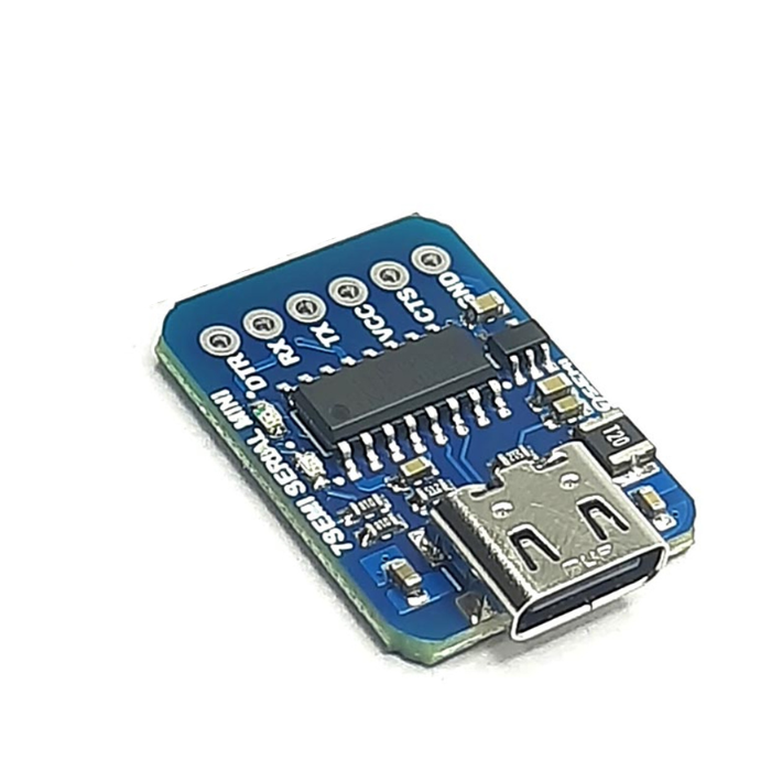 CH340C USB Type C to TTL Serial Converter Breakout Board -7Semi