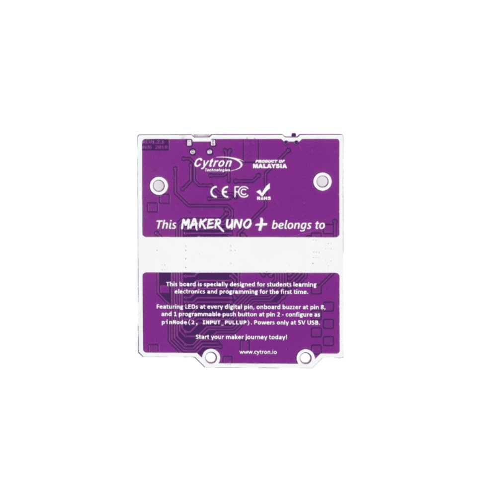 Cytron Maker UNO Plus – Arduino-Compatible Educational Board