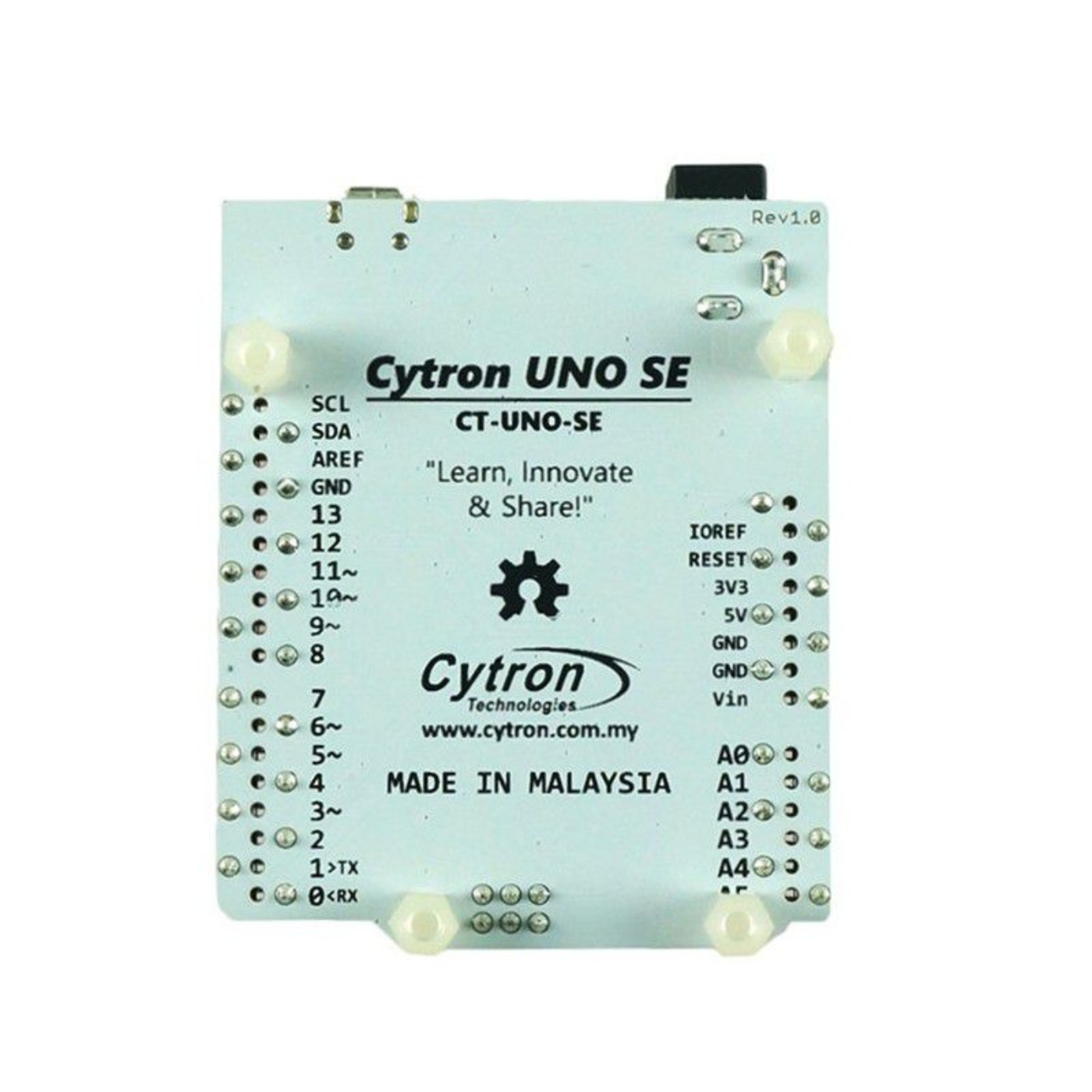 Cytron UNO Special Edition – Arduino-Compatible Board with Side Connectors