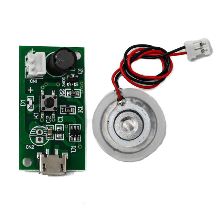 DC 5V Ultrasonic Humidifier USB Spray Module DIY Incubation Experiment 108KHz