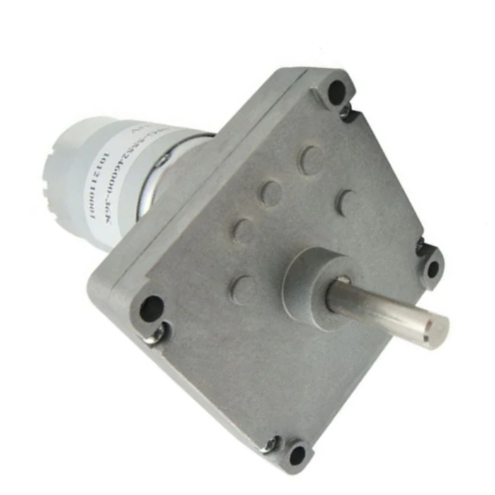 DC Rectangle Gear motor 12V 300 RPM with High Torque