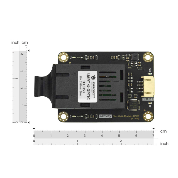 DFRobot Gravity UART Fiber Optic Transceiver Module