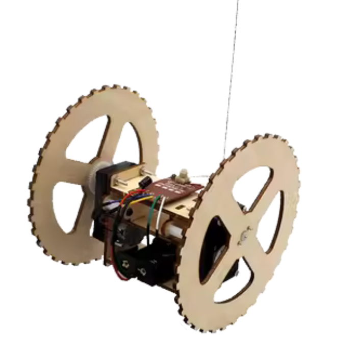 DIY 2 Wheeler Remote Controlled Car