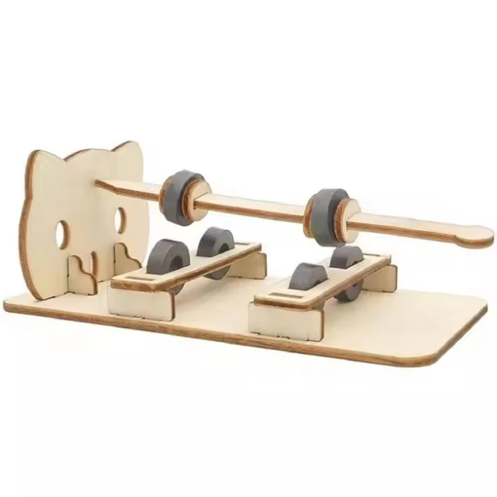 DIY Wooden Levitating Magnet STEM Kit for Kids