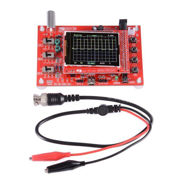 DSO138 DIY 2.4 inch Digital Oscilloscope Kit